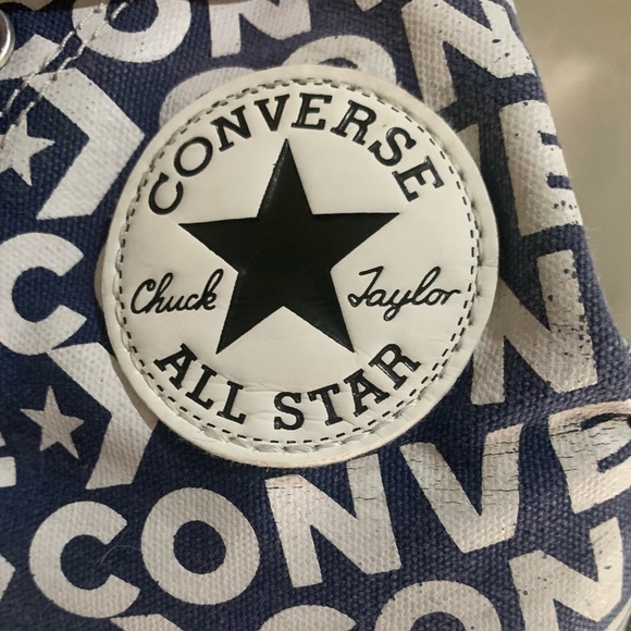 Converse Chuck Taylor All Star High Tops Logo Print 163952C Womens 9 Mens 7 - Picture 9 of 10